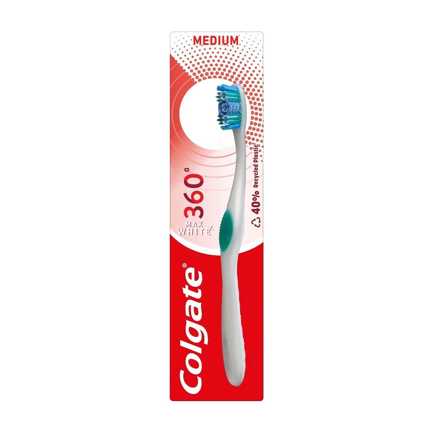 Colgate 360 Max White One Manual Toothbrush Medium