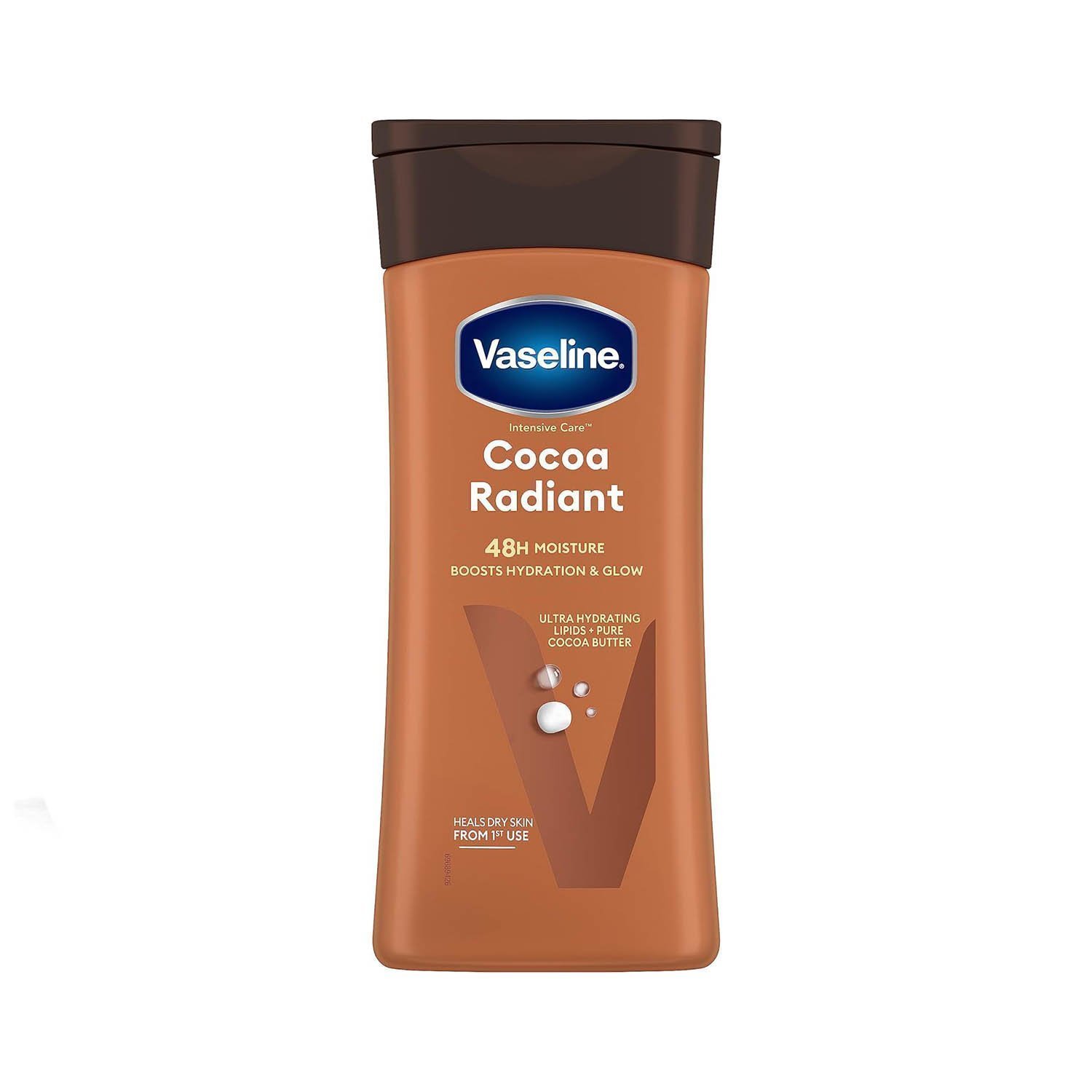 Vaseline Intensive Care Cocoa Radiant Body Lotion with ultra-hydrating lipids 200 ml