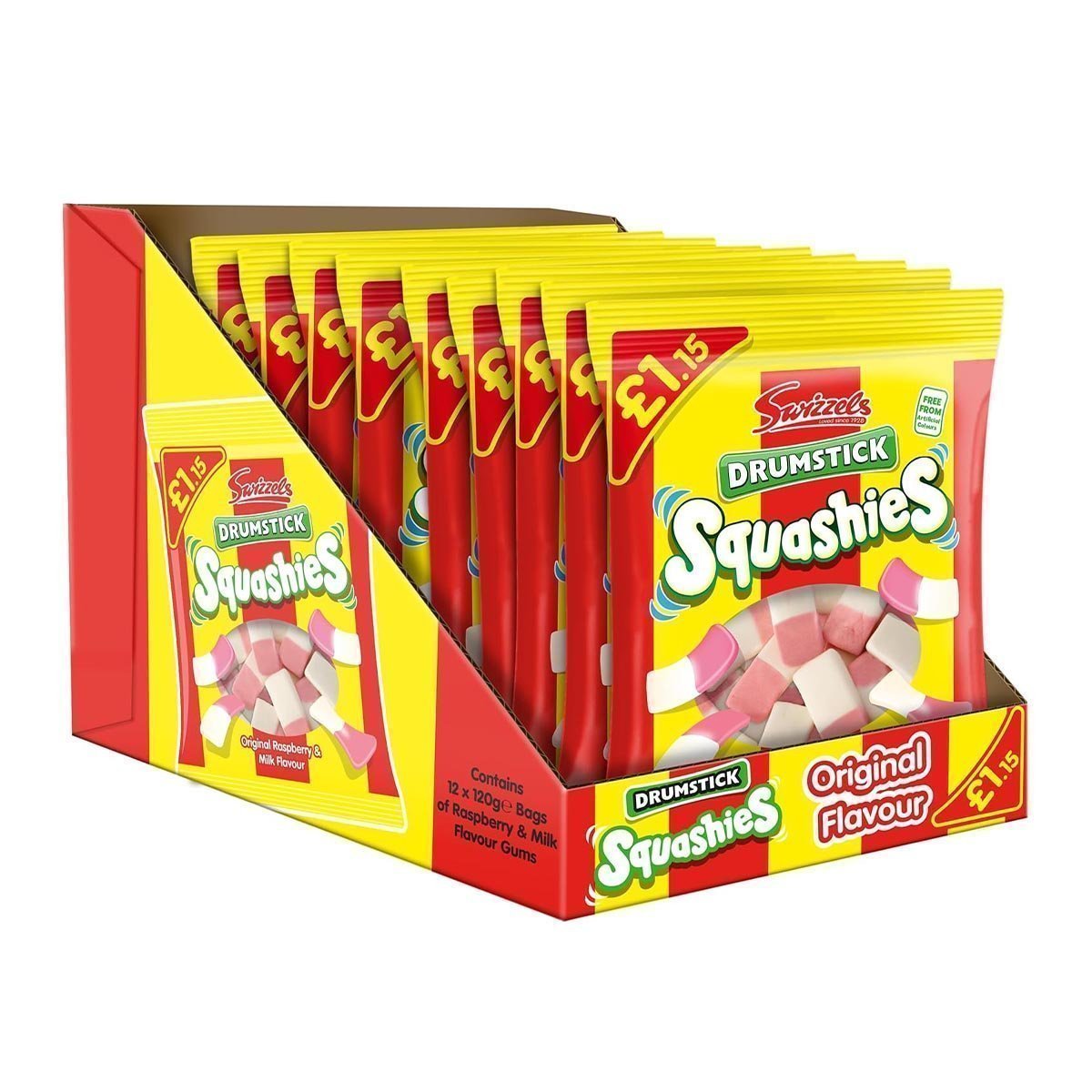 Squashies Original Price Marked 12 x 120g
