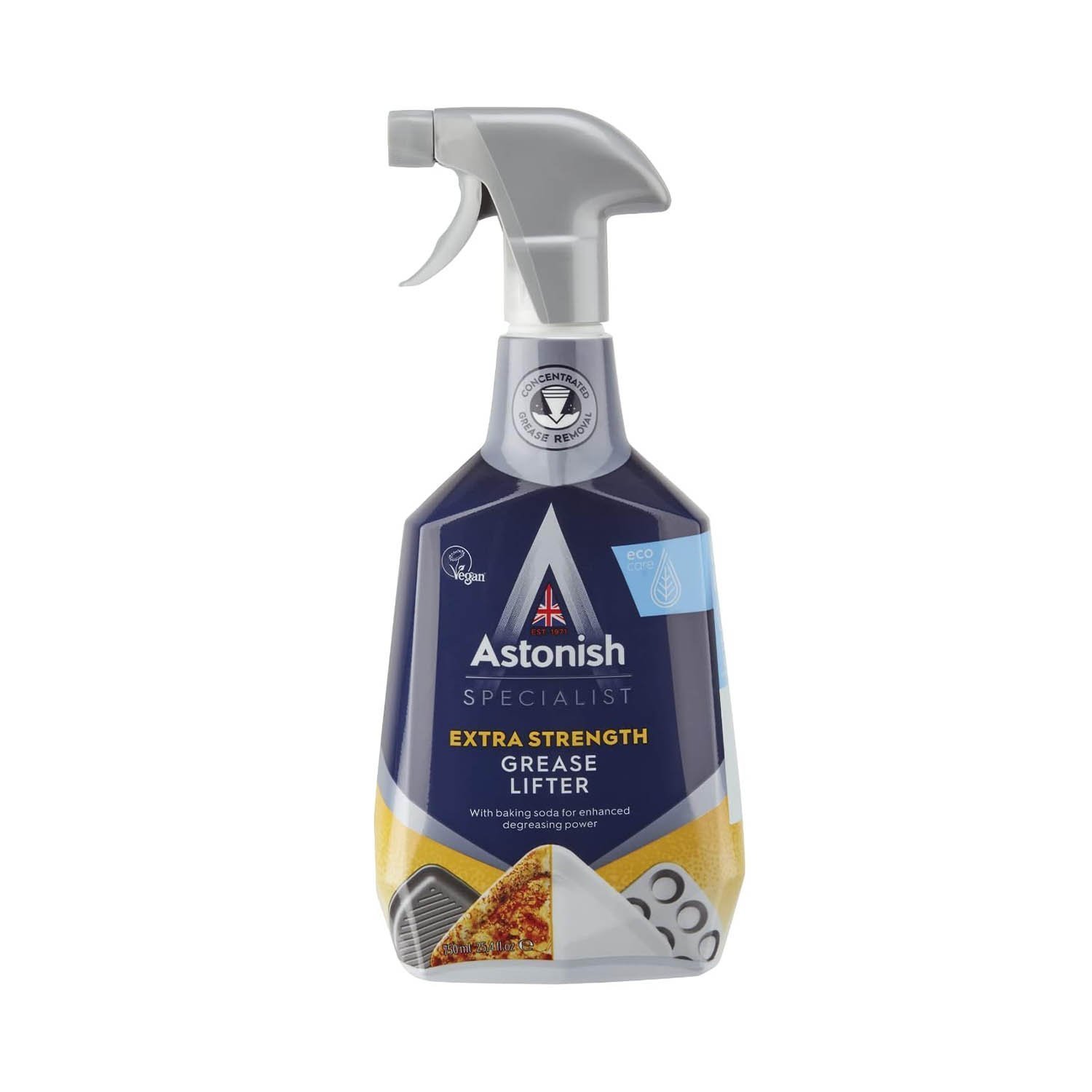 Astonish Specialist Extra Strength Grease Lifter Spray, Contains Baking Soda, 750ml